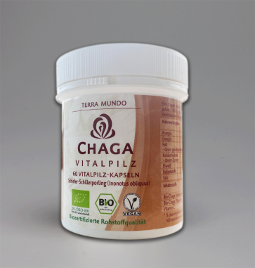 Chaga BIO Vitalpilz 60 Kapseln