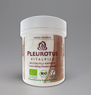 Pleurotus BIO Vitalpilz 60 Kapseln