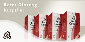 Roter Ginseng 480 Kapseln Kurpaket