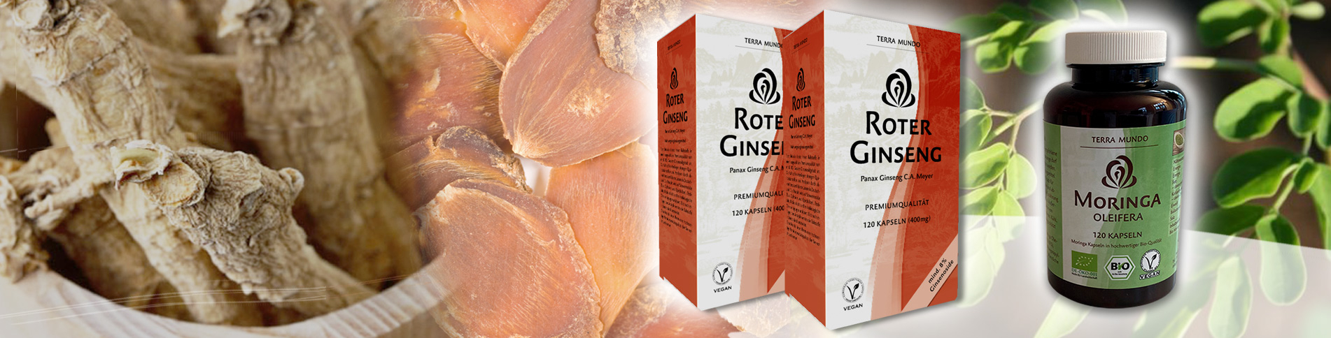 Roter Ginseng & Moringa 3+1